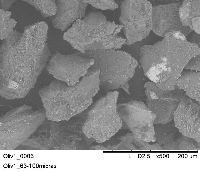 Forsterite-XL SEM Image Forsterite-XL SEM Image