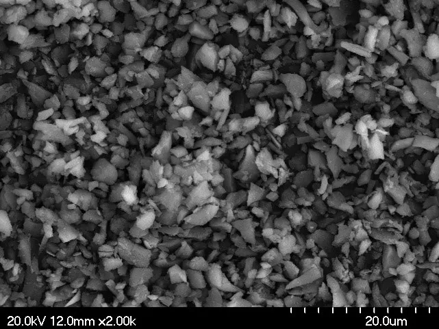 Forsterite S SEM Image Forsterite S SEM Image