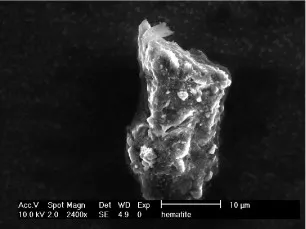 Hematite SEM Image