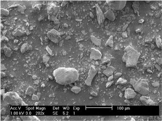 Palagonite SEM Image